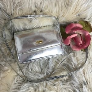 Dalila Mini Bag Cross Body Silver